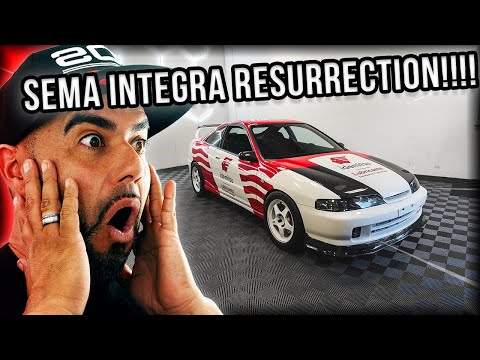 Видео: ПОЛНАЯ ВОССТАНОВЛЕНИЕ ACURA INTEGRA | throtl x SOS Customz x R-Spec | Сборка SEMA 2025