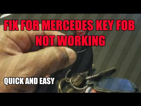 Видео: Fix для Mercedes брелок не работает