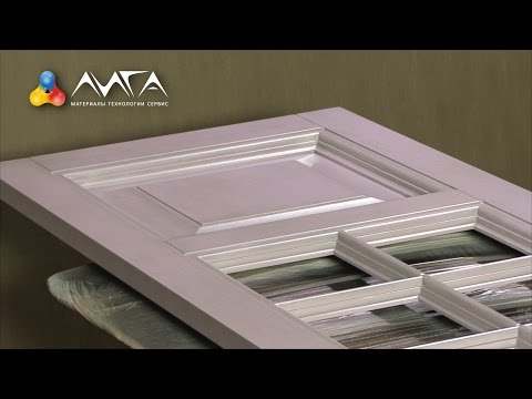 Видео: 72. Отделка дверей. Модель "Париж". Венециано, патина и напыл под мрамор