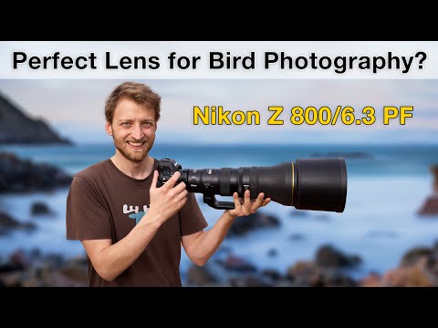 Видео: Nikon Z 800mm f/6.3 PF — обзор полевых условий для съёмки птиц