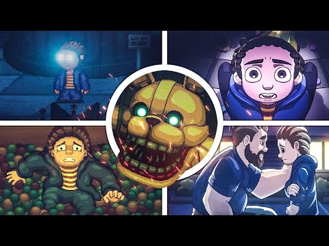 Видео: ВСЕ КОНЦОВКИ! СЕКРЕТНЫЕ МИНИ-ИГРЫ! ✅ FNAF: Into the Pit - ПОДРОБНЫЙ ГАЙД