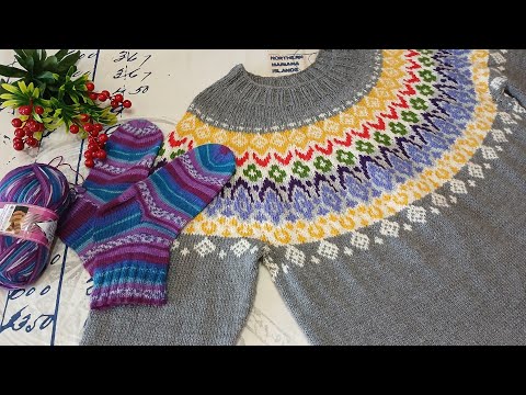 Видео: Что уже связала, что сейчас вяжу - покажу и расскажу.#knitting #спицы #вязание