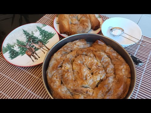 Видео: Тиквеник с готови кори-вкусен, богат и ароматен за Коледно-новогодишната трапеза