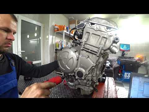 Видео: BMW S1000XR 2016 Ремонт двигателя