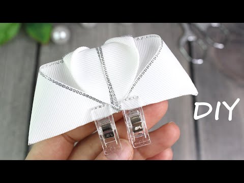 Видео: Банты для самых быстрых ПРОДАЖ! 🎀 НАУЧУ делать вас лучшие банты в школу! White bows idea!