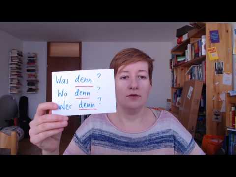 Видео: Modalpartikel DENN | Частица DENN