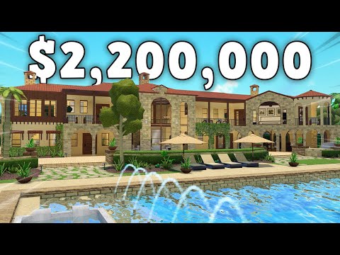 Видео: Я построил ПЛЯЖНЫЙ ОСОБНЯК в Блоксбурге!