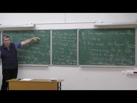 Видео: Функциональный анализ 2. Занятие 18. Шапошников С. В.