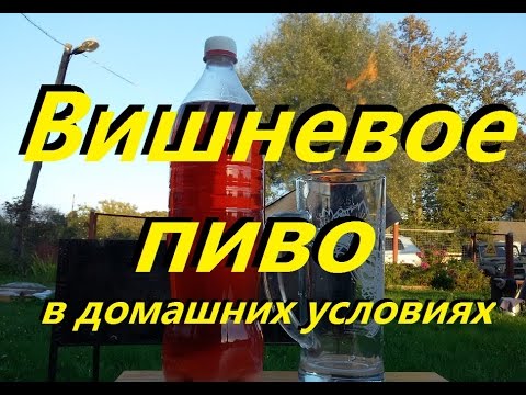 Видео: ВИШНЕВОЕ ПИВО. от Сан Саныча.