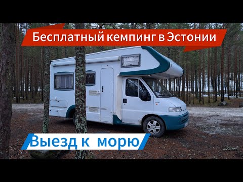 Видео: На автодоме зимой, по Эстонии 🚐