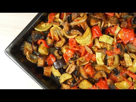 Видео: ОВОЩИ В ДУХОВКЕ КАК НА МАНГАЛЕ | Овощной шашлык в духовке | 100% Vegan