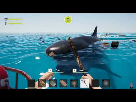 Видео: ПРОДЕРЖИСЬ 7 ДНЕЙ ПРОТИВ АКУЛЫ ГИГАНТА ( SHARK SIEGE )