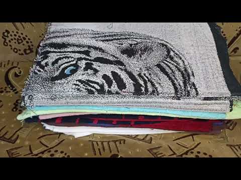 Видео: Махровый лоскут 5 кг. Распаковка с Магнатекс 2 часть