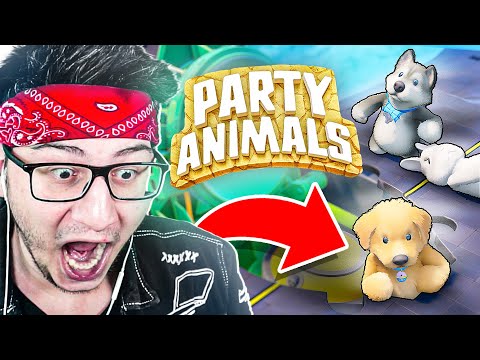Видео: ЗАСТРЯЛ ПОД ТЕКСТУРОЙ В ПОДВОДНОЙ ЛОДКЕ В PARTY ANIMALS