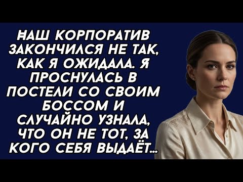 Видео: Проснулась после корпоратива с боссом, а он оказался не тем, за кого себя выдавал.