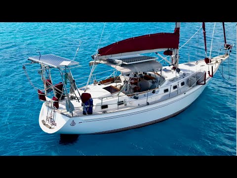 Видео: ПРОДАНО! Катер Ted Brewer 44 с центральным кокпитом — оборудован для кругосветного плавания.