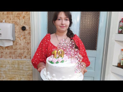 Видео: Торт для нашей любимой Ниночки 🧡