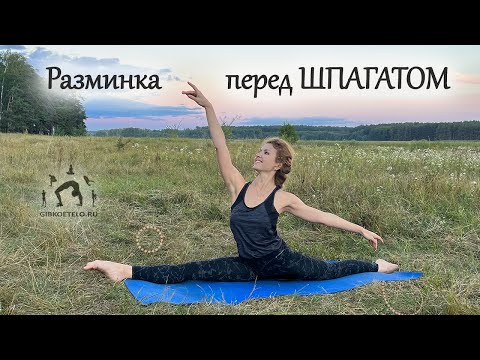 Видео: Подготовка к ПРОДОЛЬНОМУ ШПАГАТУ / Разминка перед ШПАГАТОМ