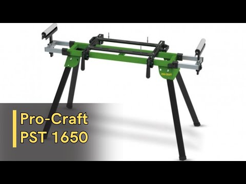Видео: Верстак для торцовочной пилы и не только... Pro-Craft PST 1650