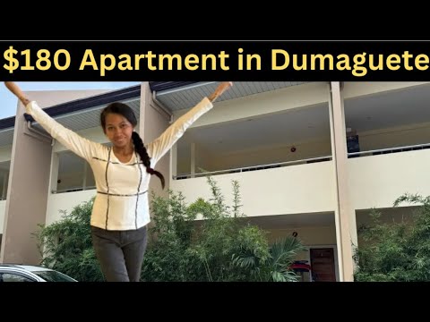 Видео: Аренда однокомнатной квартиры без мебели в Баконге, Думагете, за 180 долларов