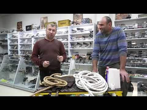 Видео: Тест ножа по канату из стали s390. С другой техникой заточки. Результат улучшился.
