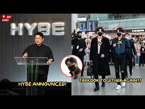 Видео: Тэхён прибыл в Корею — HYBE ПОДТВЕРЖДАЕТ воссоединение! Чонгук и Ви снова вместе?