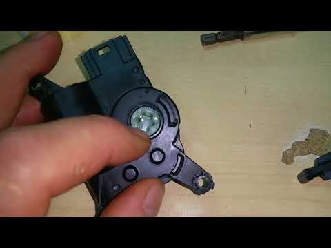 Видео: Ремонт управления заслонкой климат контроля