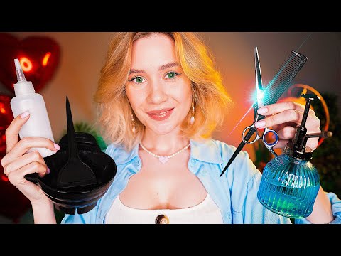 Видео: 😴 АСМР Усыпляющая СТРИЖКА, УХОД ЗА ВОЛОСАМИ и СПА МАССАЖ ГОЛОВЫ 🤤 asmr haircut spa head massage