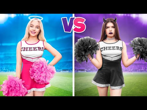 Видео: Хороша Черлідерка vs Погана Черлідерка | Хто Стане Капітаном Команди