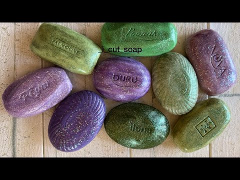 Видео: ASMR cutting dry soap/ soap carving/relax video/резка сухого мыла
