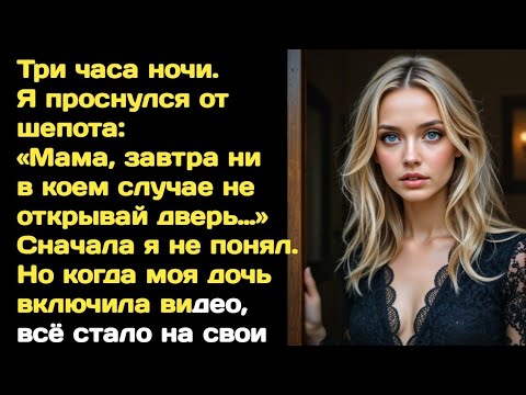 Видео: В три ночи я проснулась от шёпота: “Мам, не открывай завтра дверь тёте…”