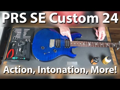 Видео: Настройка PRS SE Custom 24 — действие, интонация, многое другое!