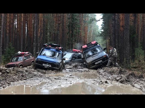 Видео: Трёхдневная экспедиция по Тайге. Открытие Off-Road Сезона. Сибирь.