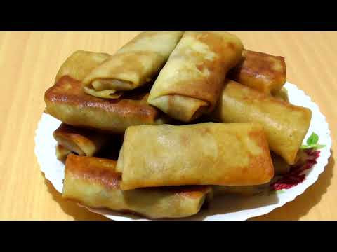 Видео: Фаршированные Блины с Грибами. Так Вкусно, Что Вы Будете Готовить Их Снова и Снова.