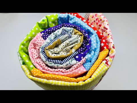 Видео: В одном и том же швейном рецепте вы можете одновременно сшить одеяла, ковры и простыни.