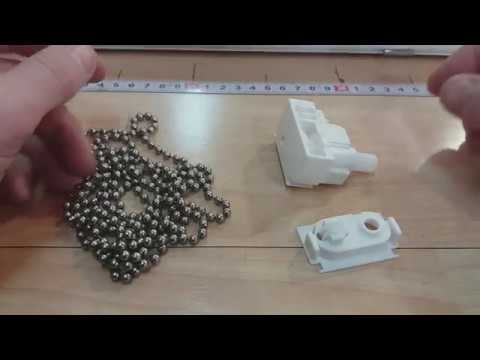 Видео: Механизм для вертикальных жалюзи / Mechanism for vertical blinds