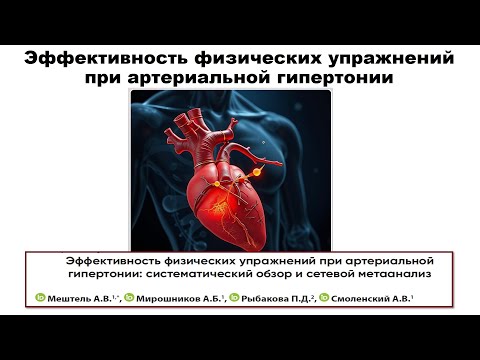 Видео: Эффективность физических упражнений при артериальной гипертонии