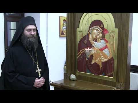 Видео: Хиландарски Игуман посетио Призренску Богословију (15. октобар 2018)