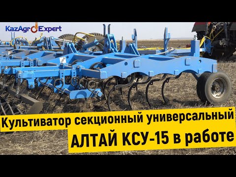 Видео: Культиватор секционный универсальный АЛТАЙ КСУ-15 в работе