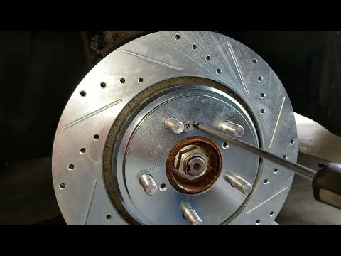 Видео: Простые советы и рекомендации по замене или снятию тормозных дисков, тормозных колодок, штифтов и...