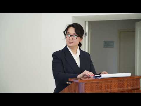 Видео: Защита диссертации на соискание степени доктора философии (PhD) Исатаевой Баглан