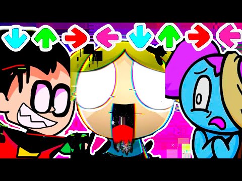 Видео: ГЛИТЧ ВИРУС ПИББИ - СУПЕРКРОШКИ И РОБИН FNF ! - Friday Night Funkin' VS Corrupted Powerpuff Girls