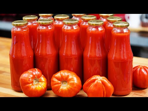 Видео: 👉Самый простой и вкусный томатный сок, томатный сок 🍅 на зиму | Шеф Пауль Константин