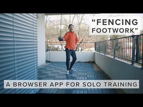 Видео: «FENCING FOOTWORK» — веб-приложение для индивидуальных тренировок [HEMA]