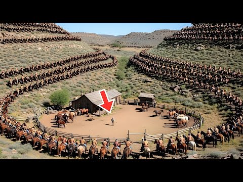 Видео: Он дал воды женщине-АПАЧИ гигантше — на следующий день 300 ВОИНОВ окружили его ранчо