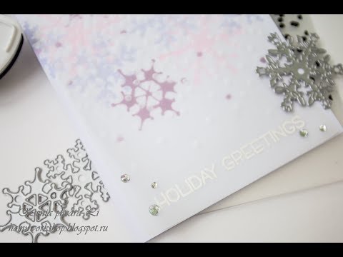 Видео: Открытка со штампингом фоамираном (Card Process Video: Foam Stamping)