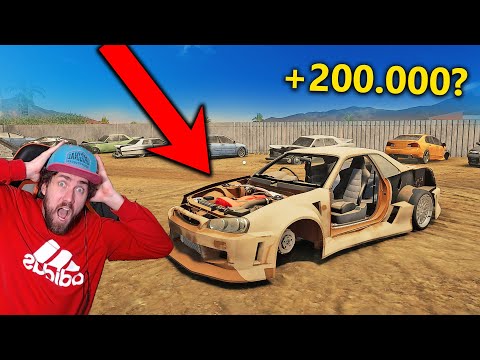 Видео: СМОГУ ЗАРАБОТАТЬ 200.000? с 0$ - ОТ 0$ ДО 1000000$ - CAR MECHANIC SIMULATOR 2021