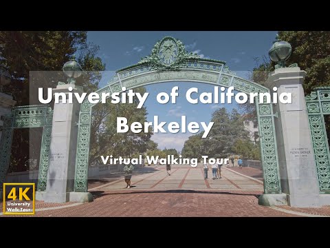 Видео: University of California, Berkeley [Часть 1] – Виртуальная пешеходная экскурсия [4k 60fps]