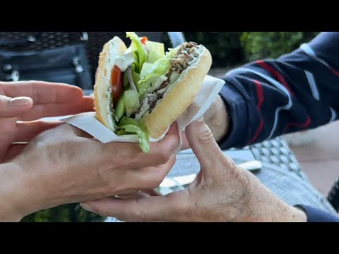 Видео: Selbst gemachte Döner-Kebab👍Шаурма в домашних условиях/Восточная Пита🥰В гостях у Элины❤️