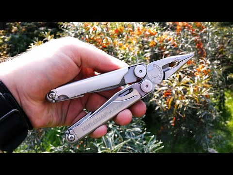 Видео: Мультитул Leatherman Wave тесты и сравнение с Victorinox Swiss Tool Spirit